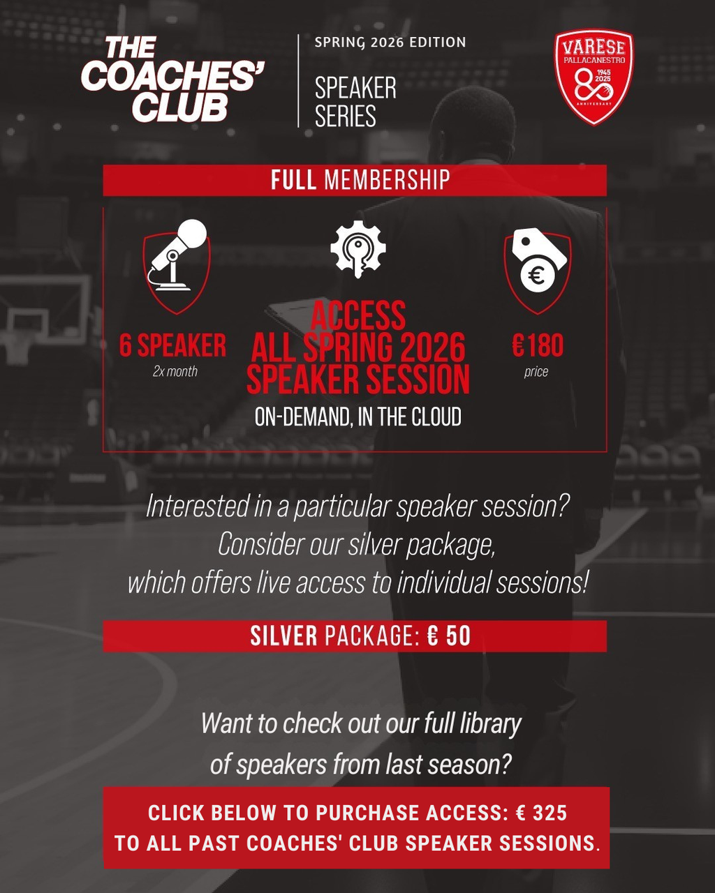 Coaches' Club Membership - Spring 2026 Edition