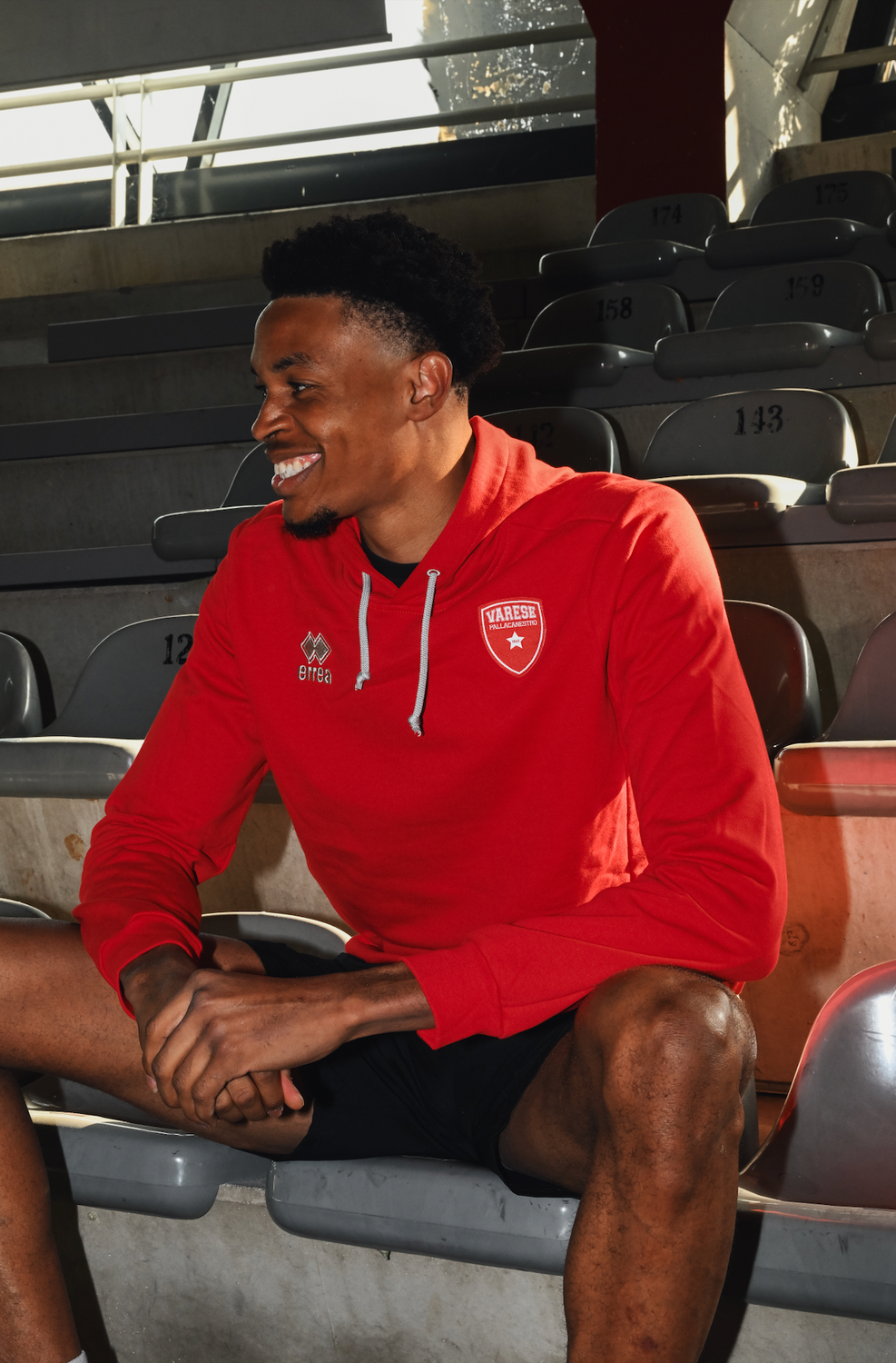 Felpa Rossa con cappuccio