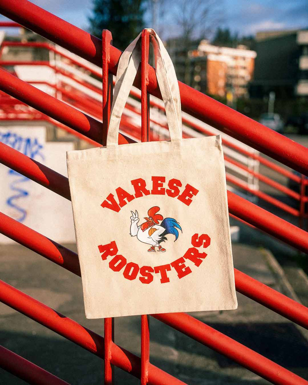 Roosters Tote Bag