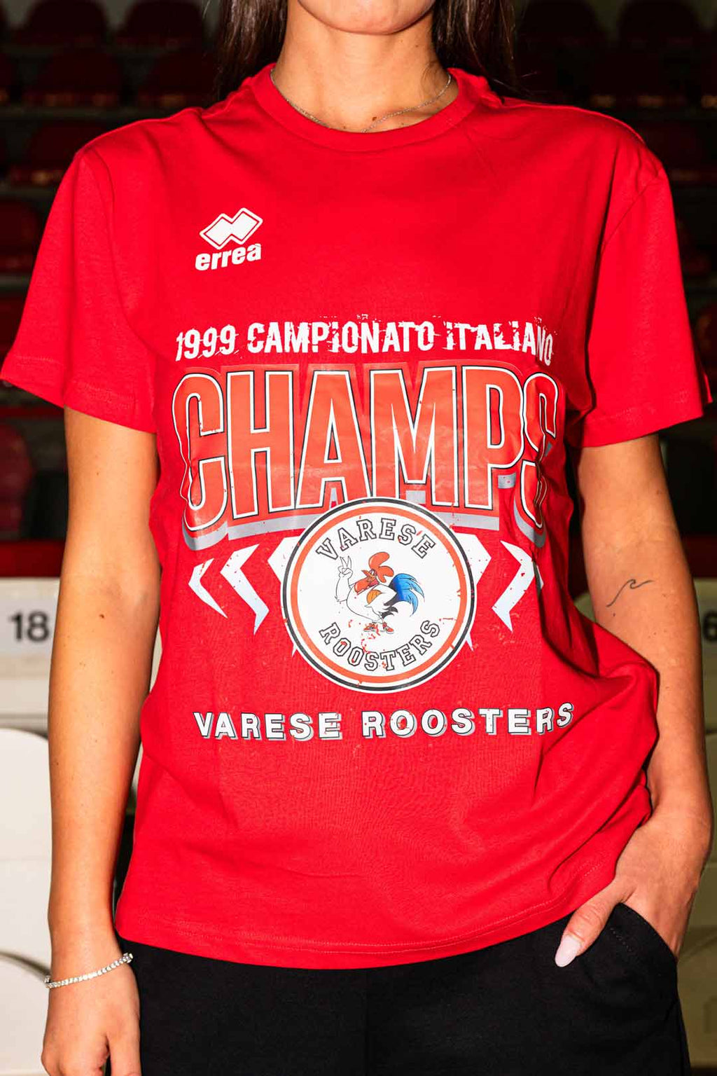 T-shirt in jersey di cotone ricamato in bianco | ® IT T-shirt in jersey di cotone ricamato in bianco | ® IT